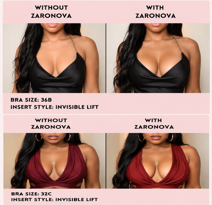 Women’s Double-Sided Adhesive Invisible Lift Inserts Bra.