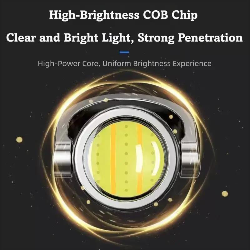 1200LM Super Bright Rechargeable Keychain&SOS Flashlight-Waterproof