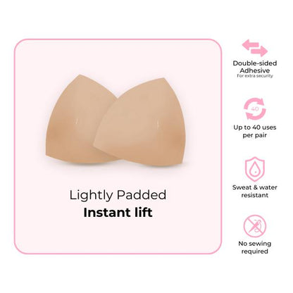 Women’s Double-Sided Adhesive Invisible Lift Inserts Bra