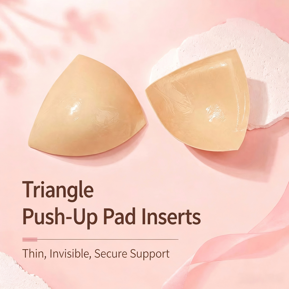 Women’s Double-Sided Adhesive Invisible Lift Inserts Bra