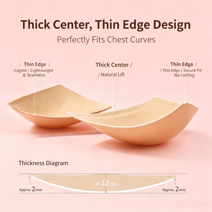 Women’s Double-Sided Adhesive Invisible Lift Inserts Bra
