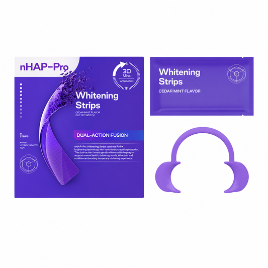 ZARONOVA Purple Teeth Whitening Strips