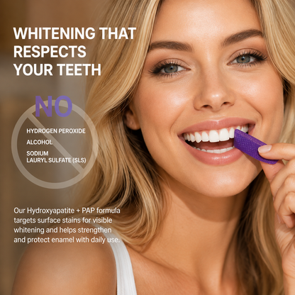 ZARONOVA Purple Teeth Whitening Strips
