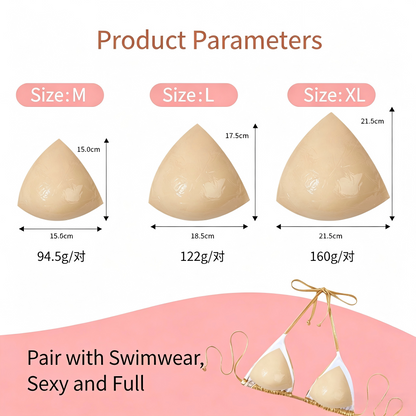 Women’s Double-Sided Adhesive Invisible Lift Inserts Bra.