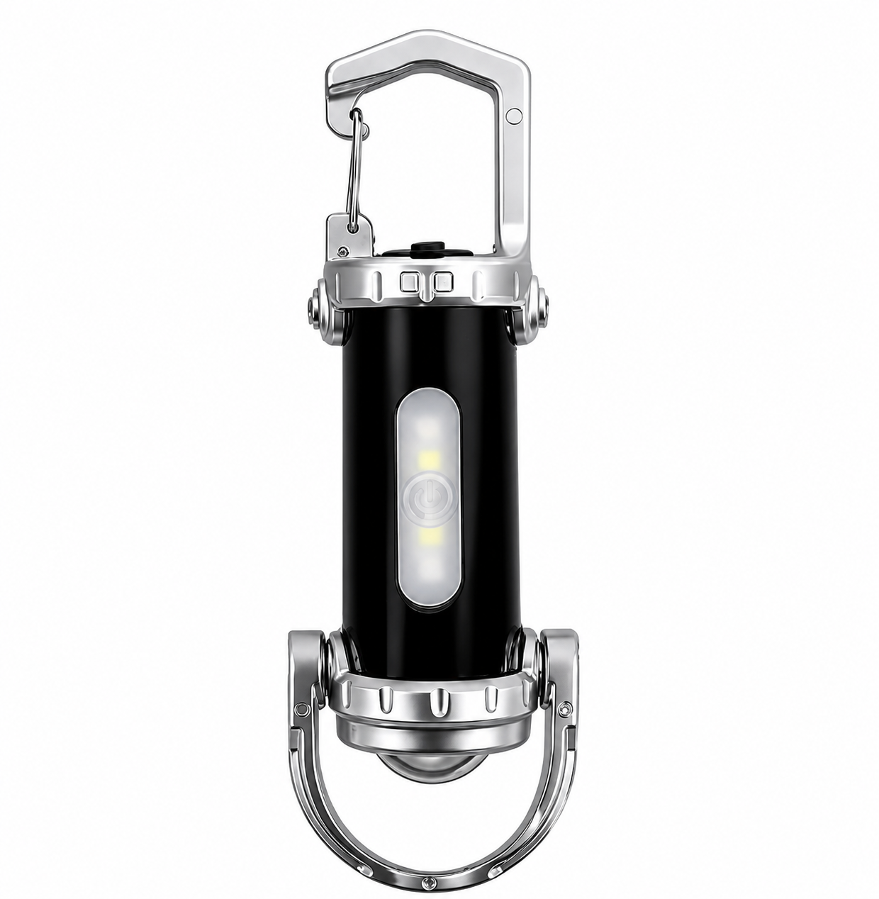 1200LM Super Bright Rechargeable Keychain&SOS Flashlight-Waterproof