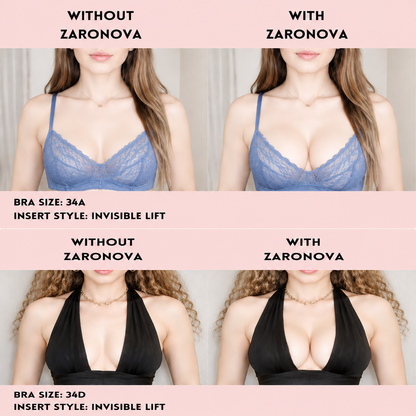 Women’s Double-Sided Adhesive Invisible Lift Inserts Bra